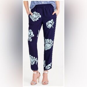 • J. Crew • Reese Pant in Graphic Peony